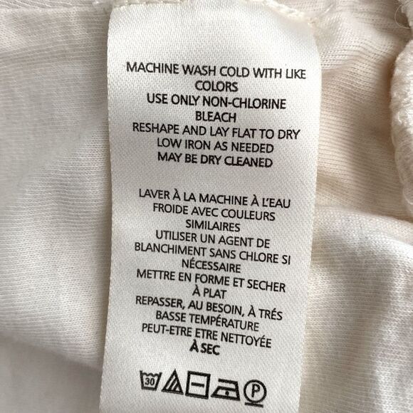 Anthropologie White Crop Sheer Blouse sz S Balloon Sleeve Romantic Feminine NWOT - Picture 10 of 13